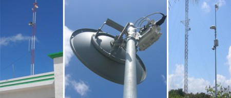 antena de largo alcance